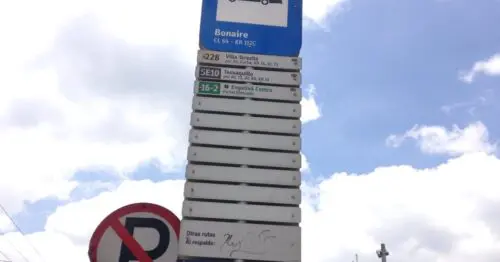 PARADERO SITP BARRIO BONAIRE CALLE 64  065A05